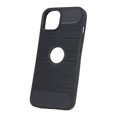 Svart TPU Deksel for Samsung Galaxy A25 5G (Global) – Karbonmønster, Støtdempende