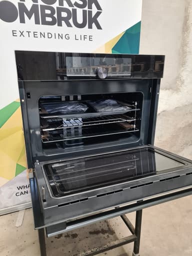 Gorenje BCM4547A10BG Integrert stekeovn/mikrobølgeovn (sort) - brukt