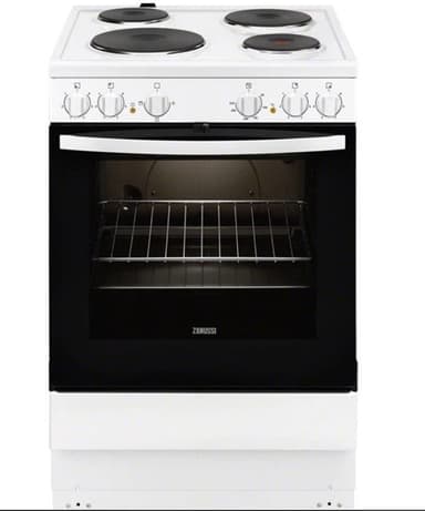 Zanussi ZCE64000WA platekomfyr, 60 CM - brukt