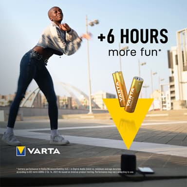 Varta Longlife AA batterier (30-pakning)