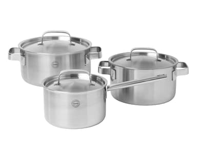 Pillivuyt Gourmet Somme Cookware set 6 parts Steel