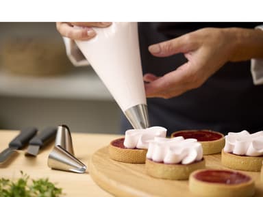 Blomsterbergs Saint Honoré Icing tip set 3 pcs Steel
