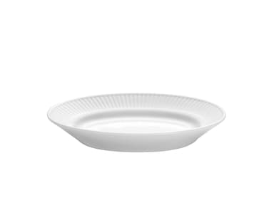 Pillivuyt Plissé Saucer/dish no. 6 17 x 11.5 cm White