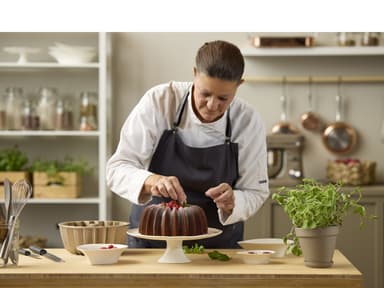 Blomsterbergs Slice Bundt pan Dia 24 x 10 cm Rose gold