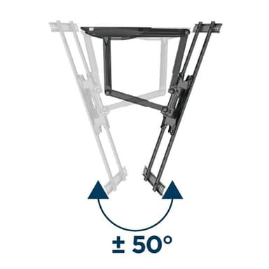 Full Motion-veggbrakett for 32-75"" TV-er - Maks 45 kg