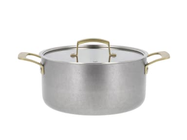 Pillivuyt Gourmet Gryte med glasslokk Stål