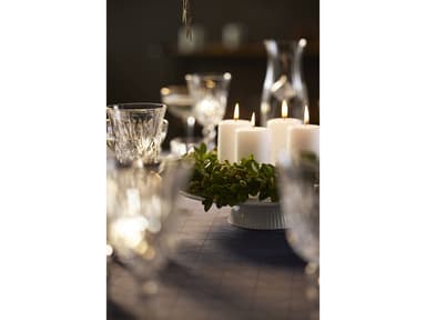 Pillivuyt Plissé fooded plate Dia 31.5 x 7.5 cm White