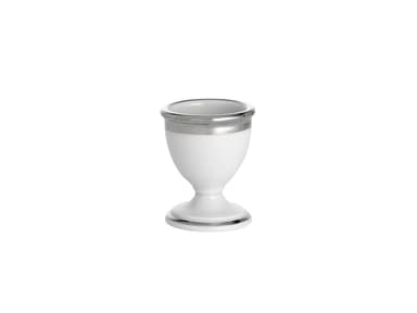 Pillivuyt Bistro Egg cup 5 cm 4 cl White/Platinum