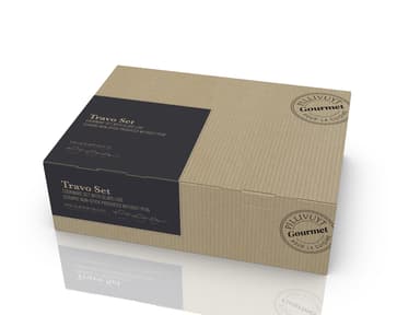 Pillivuyt Gourmet Grytesett med glasslokk Svart
