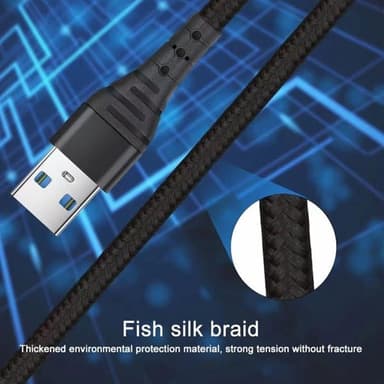 4i1 Ladekabel USB-C med Micro-USB,  USB-C och 2 lightning