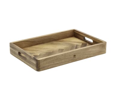 HOLM Tray 45.7 x 30.5 x 6.3 cm Acacia