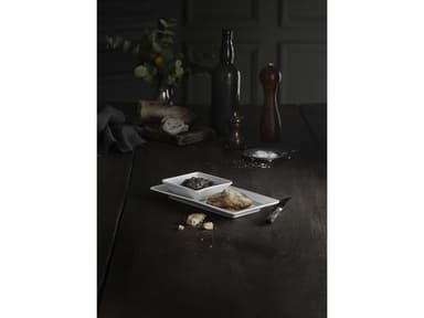 Pillivuyt Plissé Dish rectangular 26 x 14 cm White