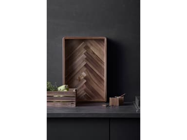 HOLM Tray 45.7 x 30.5 x 6.3 cm Acacia