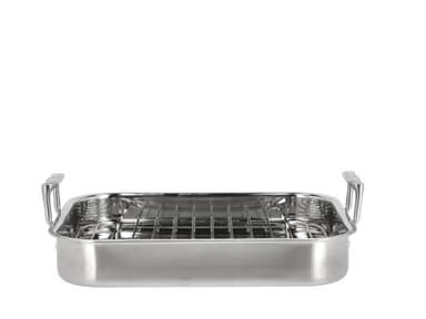 Pillivuyt Gourmet Langpanne m/rist Stål