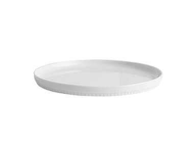 Pillivuyt Tallerken flat rett kant Hvit