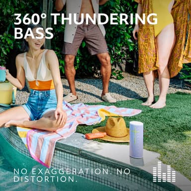 Ultimate Ears MEGABOOM 4 trådløs bærbar høyttaler (blå)