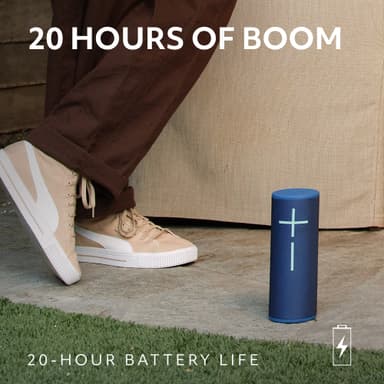 Ultimate Ears MEGABOOM 4 trådløs bærbar høyttaler (blå)