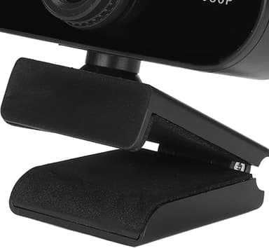 USB Webcam Full HD 1080p 30FPS med mikrofon Rotatable 360grades Base og 45 karakterer tilt 2MP