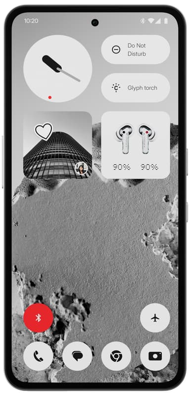 CMF by Nothing Phone 2 Pro 5G smarttelefon 8/128GB (hvit)
