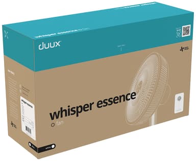 Duux Whisper Essence gulvvifte (hvit)
