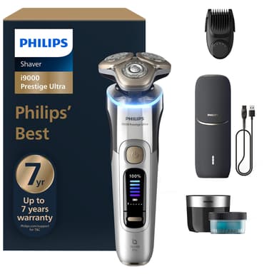 Philips i9000 Prestige Ultra barbermaskin XP9404/46 (sølv)