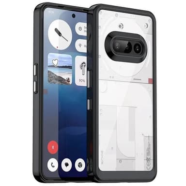 TPU+Acrylic deksel Nothing Phone 3a - Onyx Black