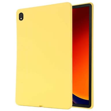 Liquid silikon nettbrettdeksel Samsung Galaxy Tab S10 FE Plus - Gul