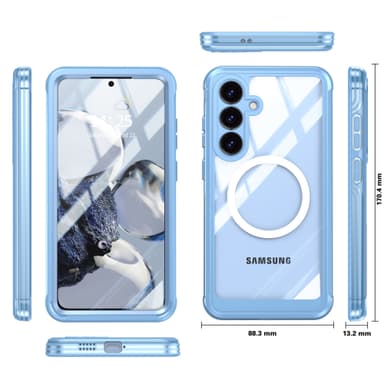 Samsung Galaxy S25 beskyttelsesdeksel - støtsikker, støvtett, fallbestandig
