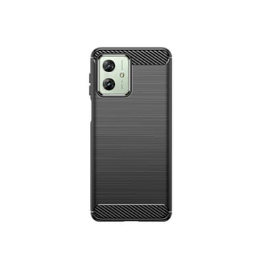 Beskyttende Moto G54 telefondeksel - Svart