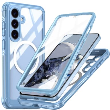Samsung Galaxy S25 beskyttelsesdeksel - støtsikker, støvtett, fallbestandig