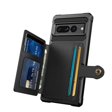 Google Pixel 8 lommebokdeksel med kortholder og støtte