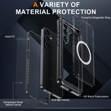 Samsung Galaxy S25 Rugged Protective Case