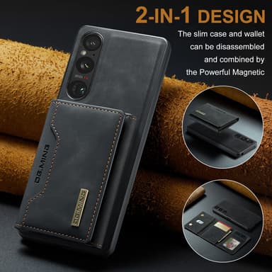 M2 magnetisk lommebokveske til Sony Sony Xperia 10 VI 2024