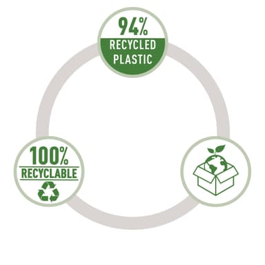 Leitz NeXXt Recycle Stiftemaskin 30 ark, klimanøytral