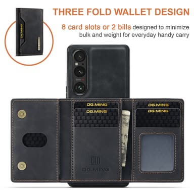 M2 magnetisk lommebokveske til Sony Sony Xperia 10 VI 2024
