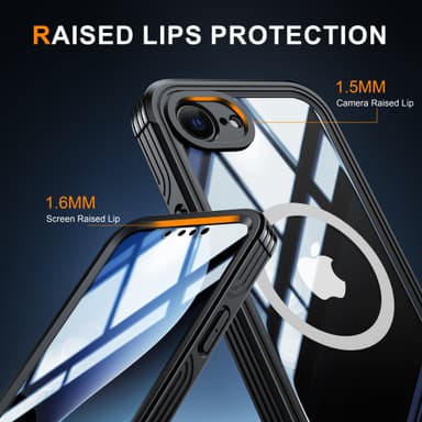 iPhone 16E robustt beskyttelsesdeksel