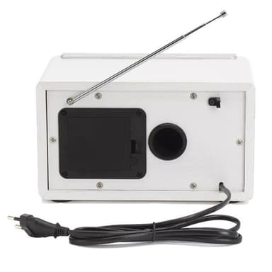 Denver FM/AM-radio TR-63W med AUX-inngang og klassisk design