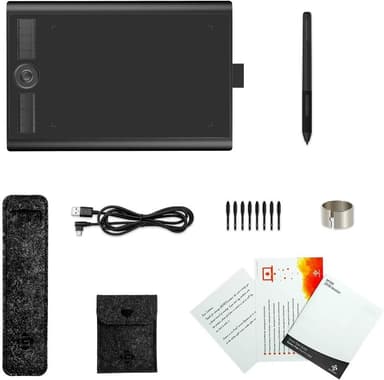 GAOMON M10K Version Pen Tablet - 25,4 x 16,9 cm grafisk tablet med 8192 trykkfølsomhetsnivåer