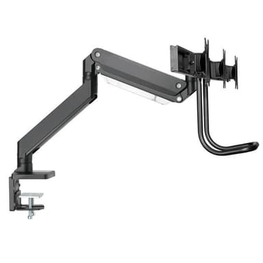 Ergonomisk Skrivebordsfeste for 3 Skjermer – Passer Opptil 27""