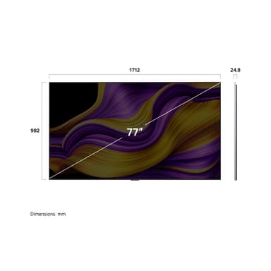 LG 77" G5 4K OLED evo TV (2025)