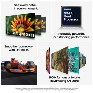 Samsung 55” QN70F 4K MiniLED Smart-TV (2025)