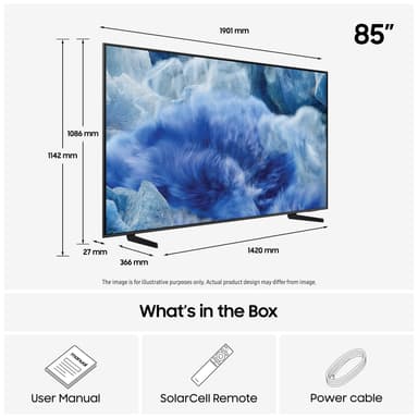 Samsung 85” Q8F 4K QLED Smart-TV (2025)