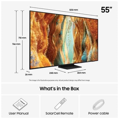 Samsung 55” QN70F 4K MiniLED Smart-TV (2025)