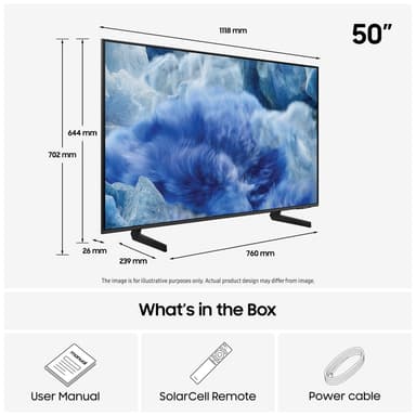 Samsung 50” Q8F 4K QLED Smart-TV (2025)