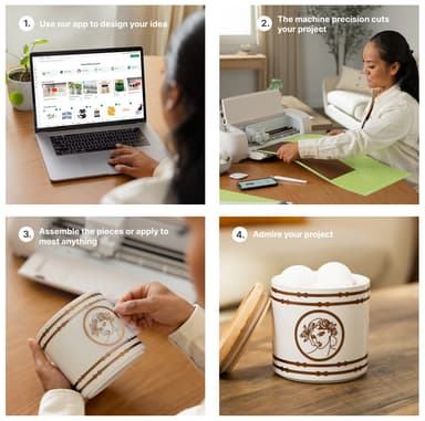 Cricut Explore 4 digital kuttemaskin Essentials-pakke