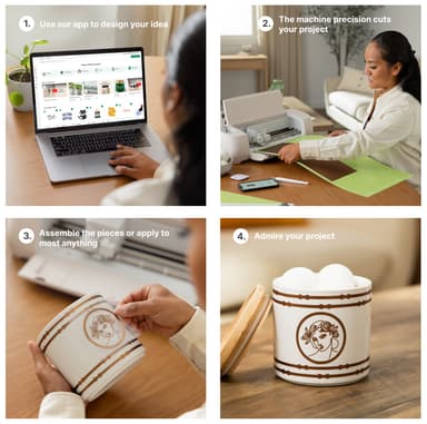 Cricut Maker 4 digital kuttemaskin Essentials-pakke