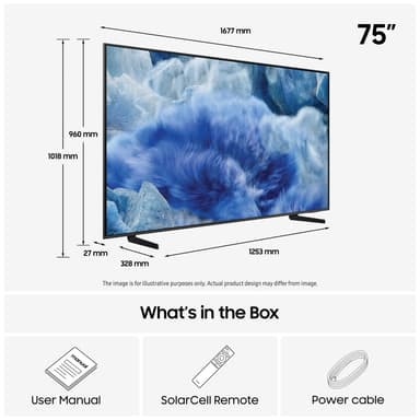 Samsung 75” Q8F 4K QLED Smart-TV (2025)