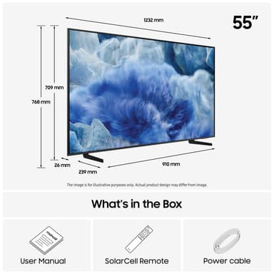 Samsung 55” Q8F 4K QLED Smart-TV (2025)