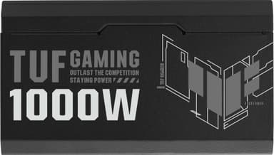 Asus TUF gaming 1000W Gold strømforsyningsenhet