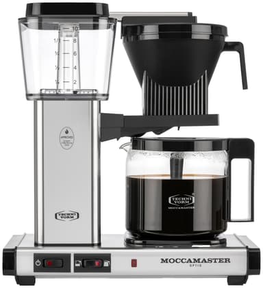 Moccamaster Optio kaffetrakter 53917 (polert sølv)